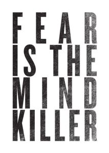 Fear mind killer
